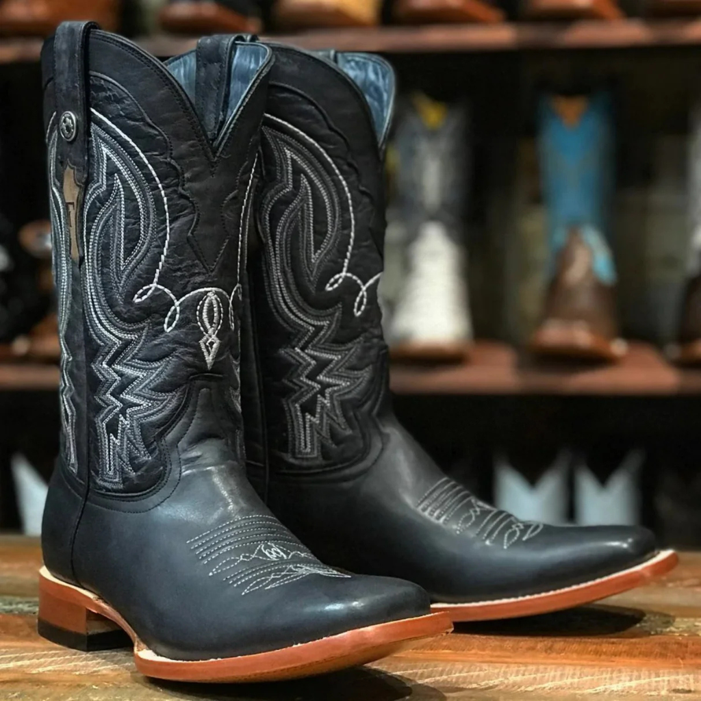 Black Galope Oklahoma Boot — Tanner Mark Boots