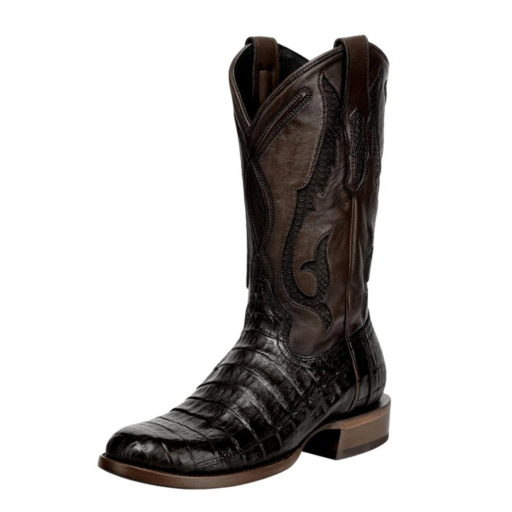 A5101 Brown Caiman Boots