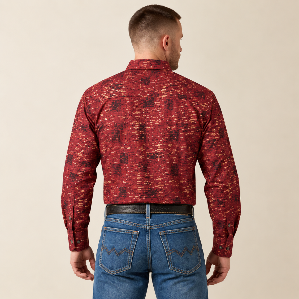 NK-2441 Crimson Shirt
