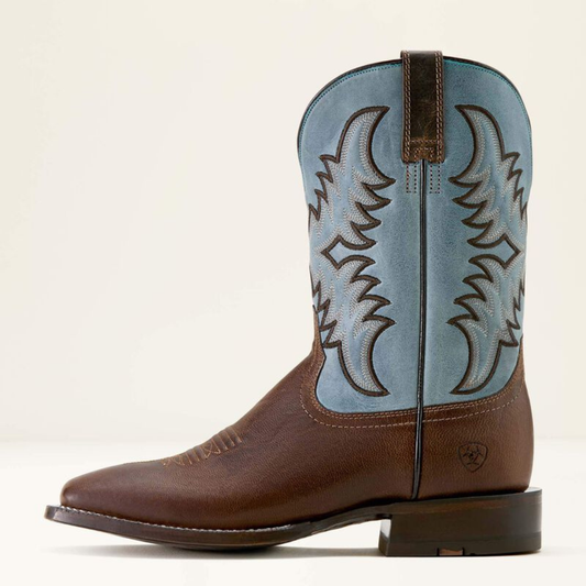 10064060 Cattle Creek Wide Square Toe Cowboy Boot Ariat