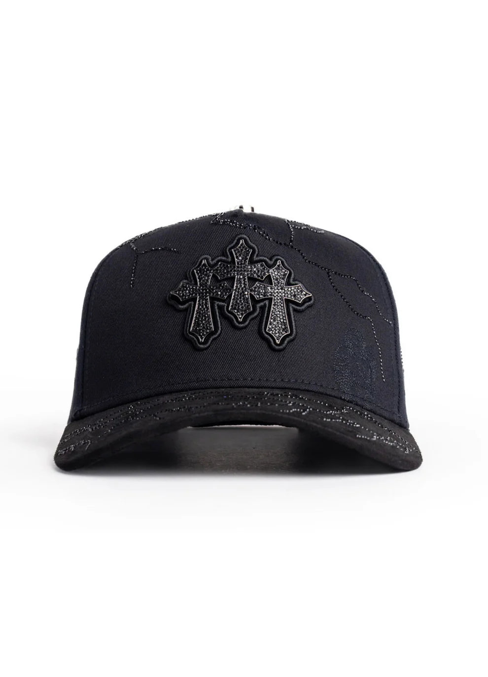 3 Cruces Total Black Cap