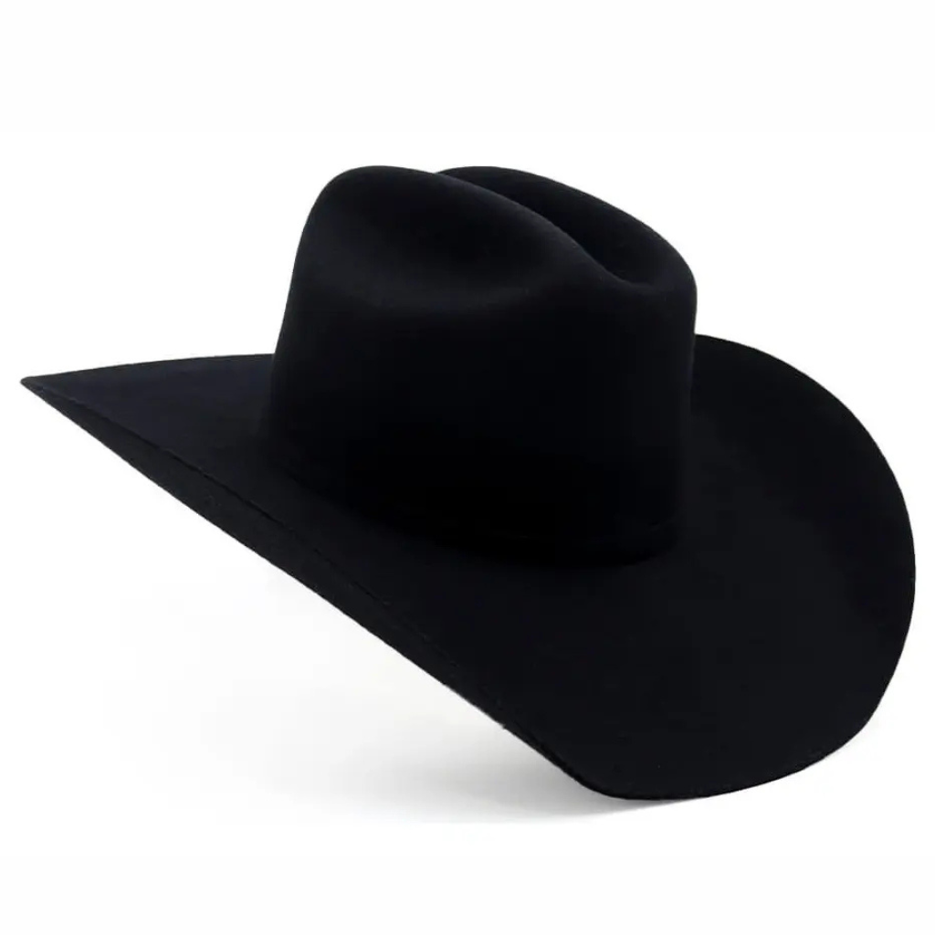20X Roper Black Western Hat