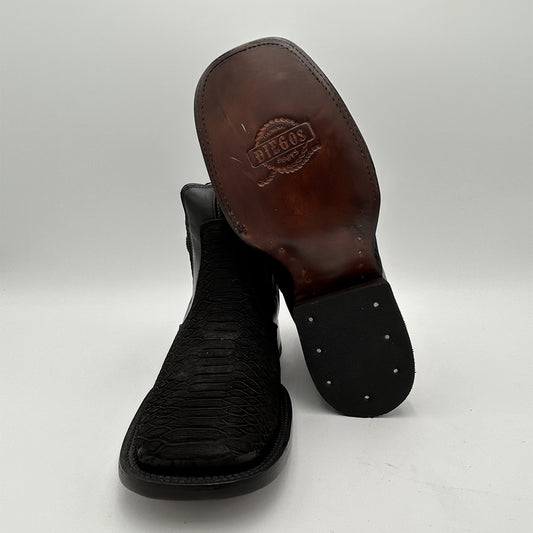 Diego’s Boots Python black Ankle Boot
