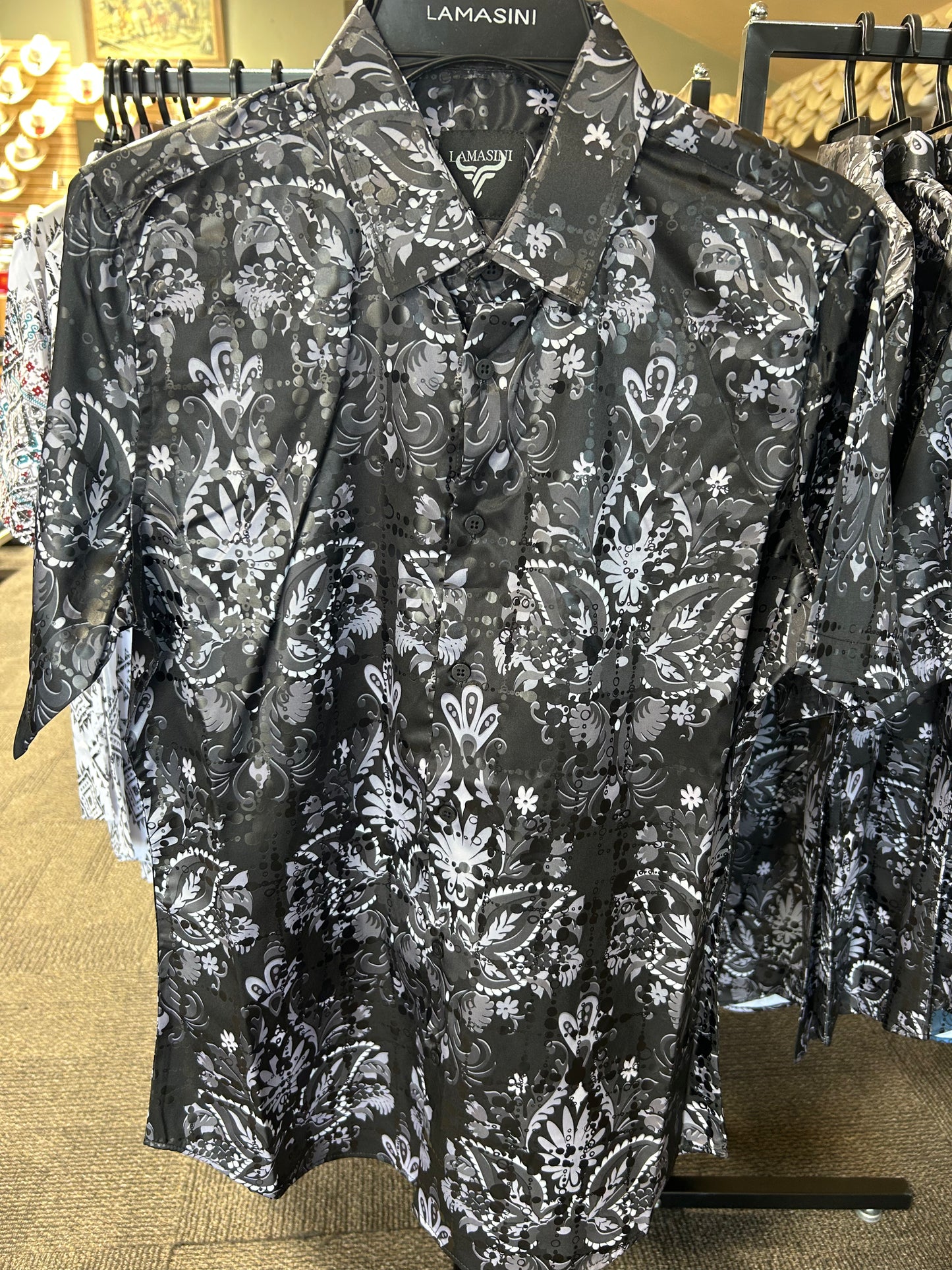 3937 LAM3028 Short Sleeve Casual Shirt