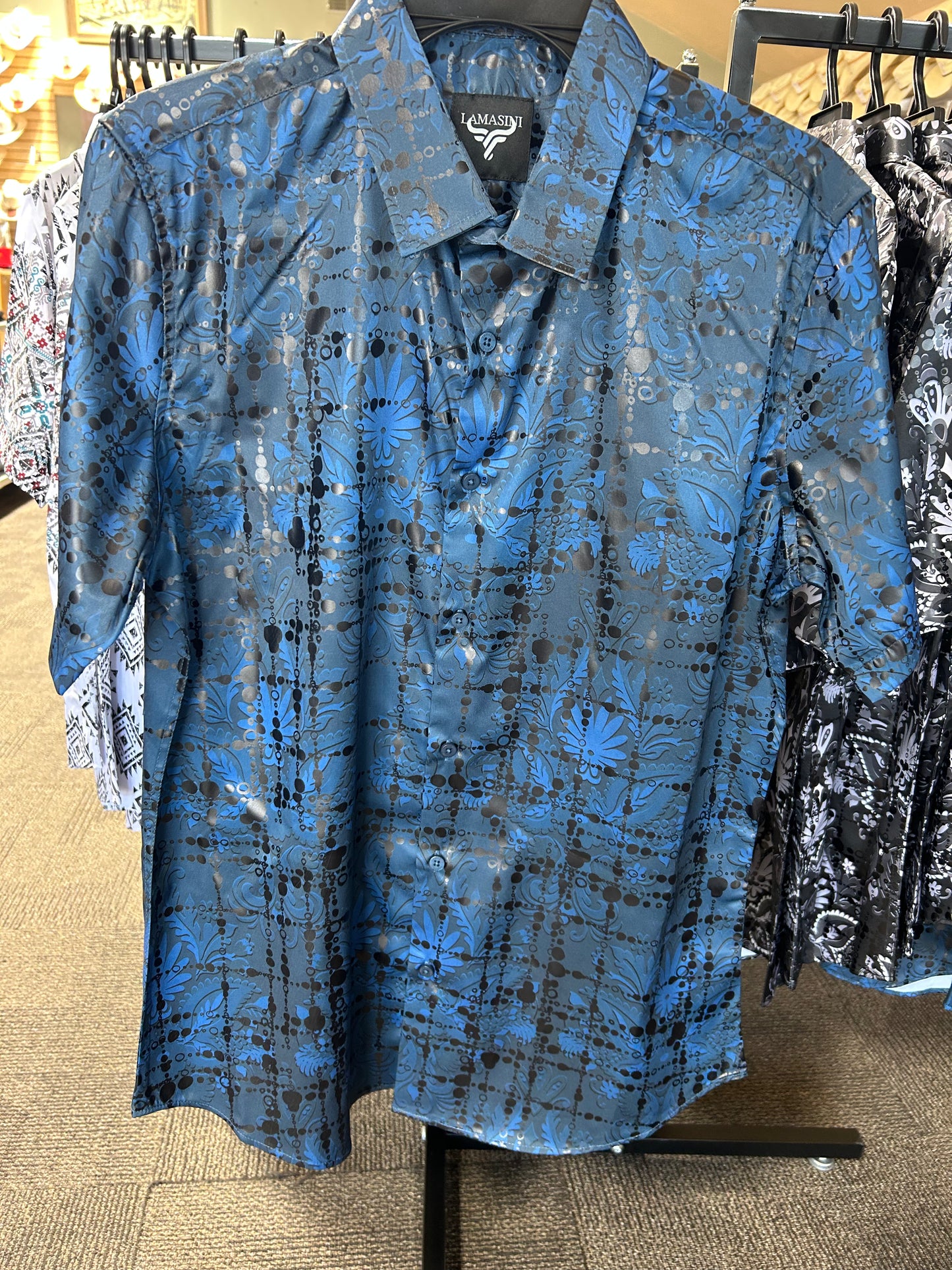 3936 LAM3028 Short Sleeve Casual Shirt