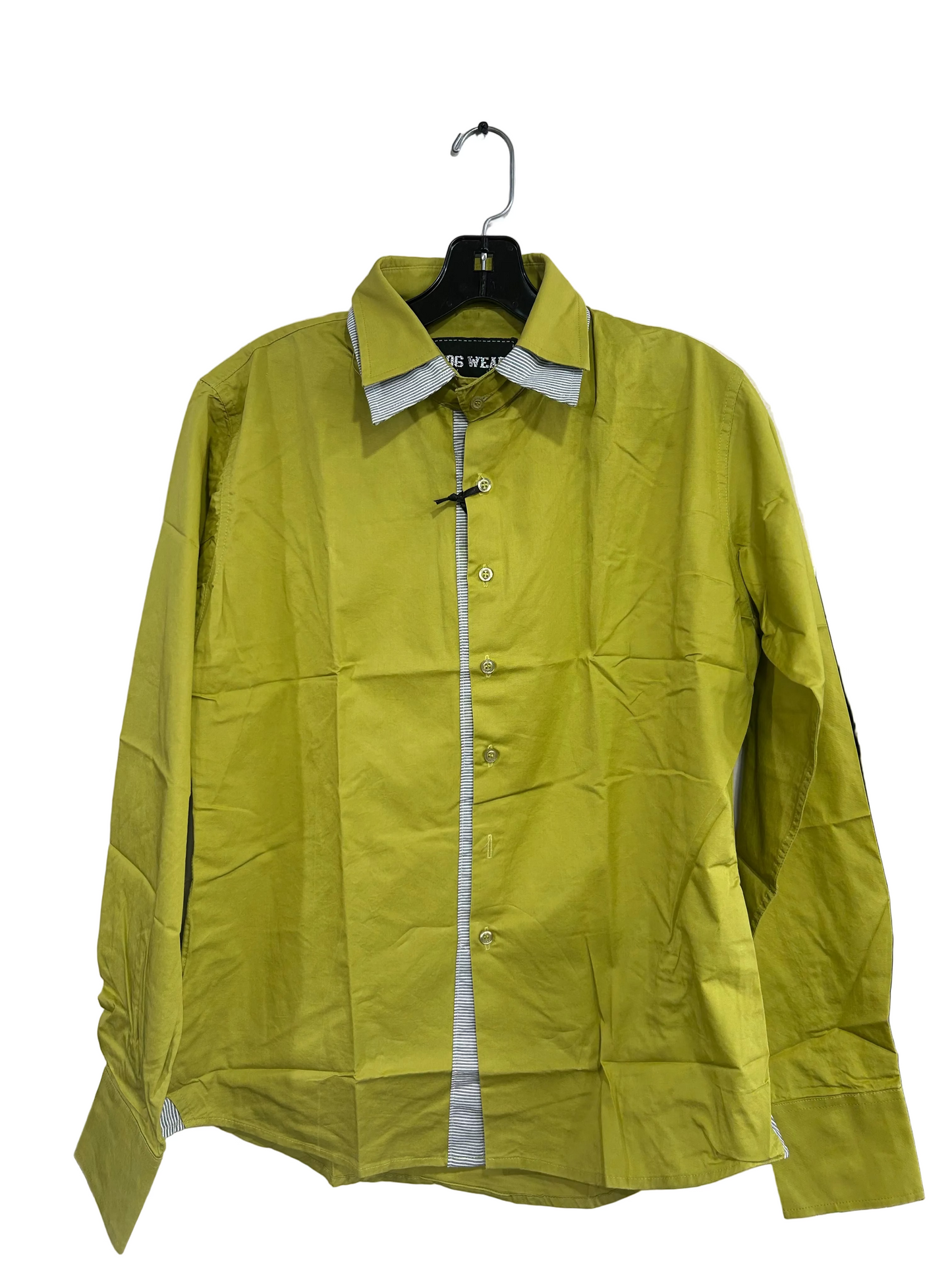 VJ-125 Mens Long Sleeve Shirt Green
