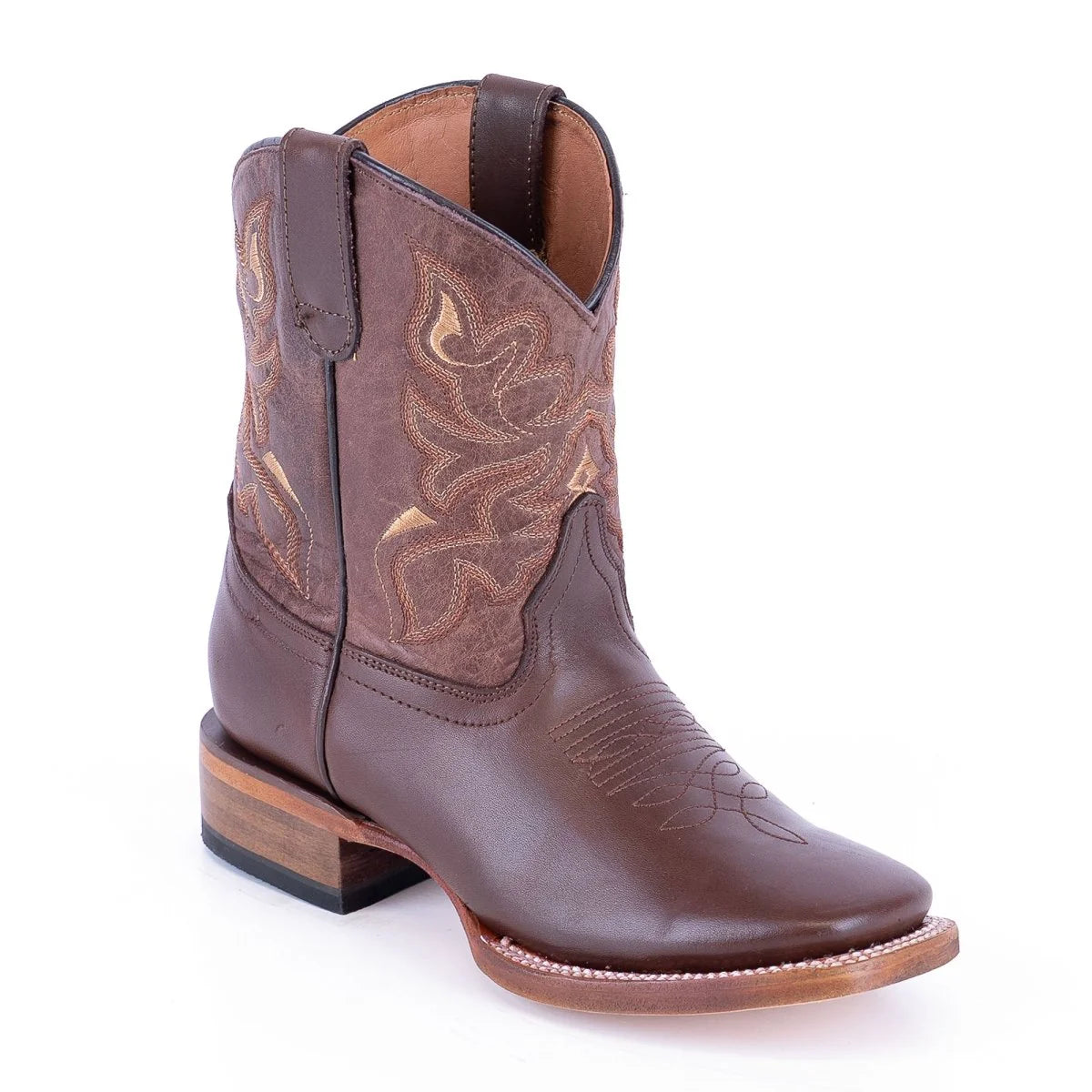 TMK200654 Kids Vintage Brown Boot