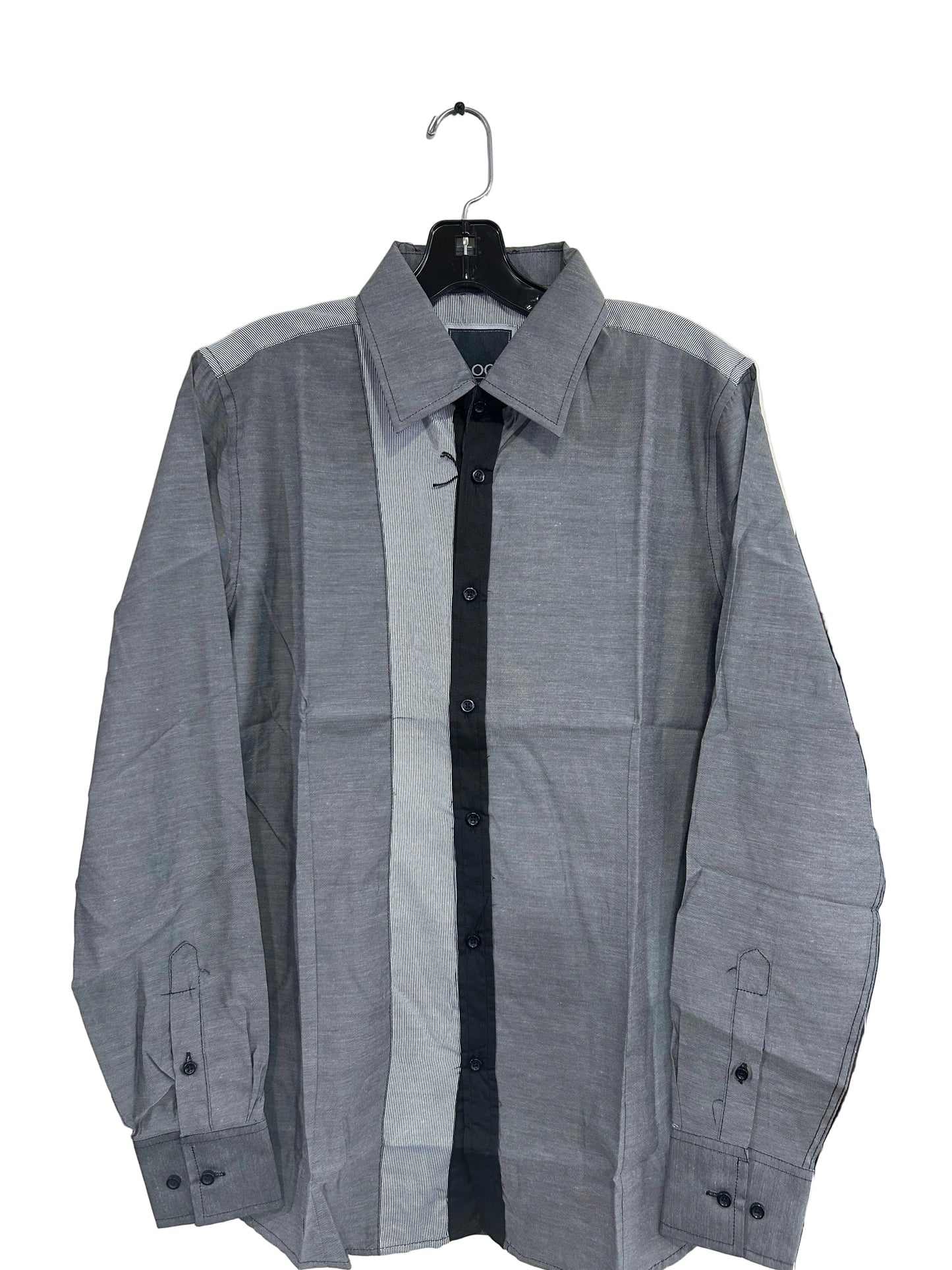 LJ336 Mens Long Sleeve Shirt Black