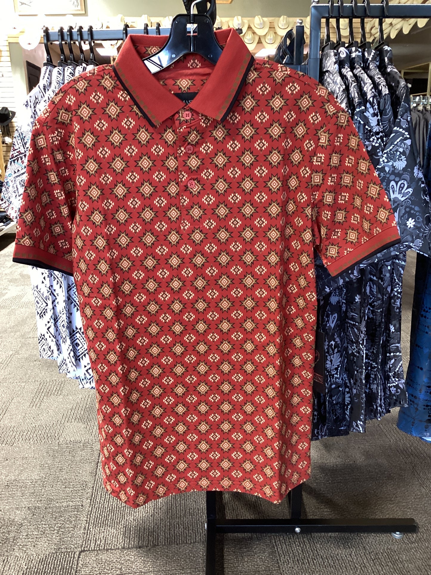 3683 LAM28225 Short Sleeve Casual Shirt