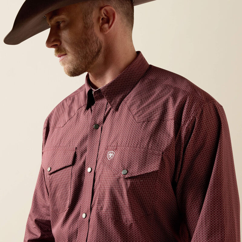 10073656 Wrinkle Free Dion Classic Fit Snap Shirt