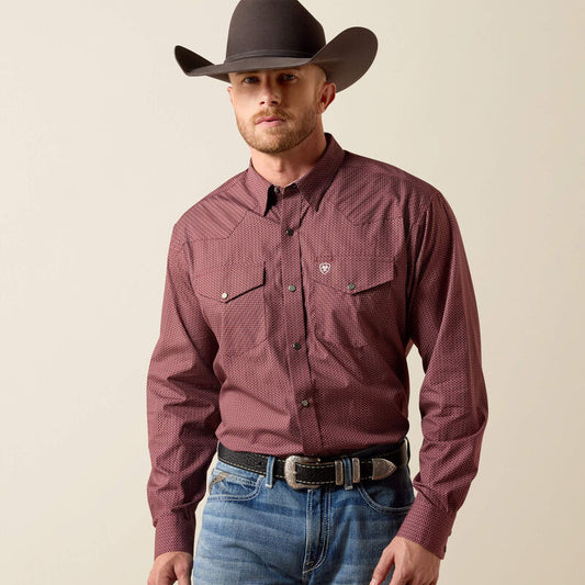 10073656 Wrinkle Free Dion Classic Fit Snap Shirt