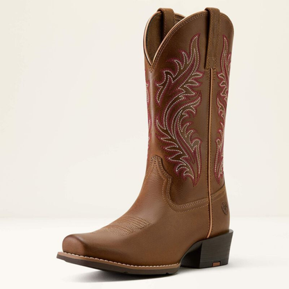 10064076 Round Up Narrow Cutter Toe Western Boot Ariat