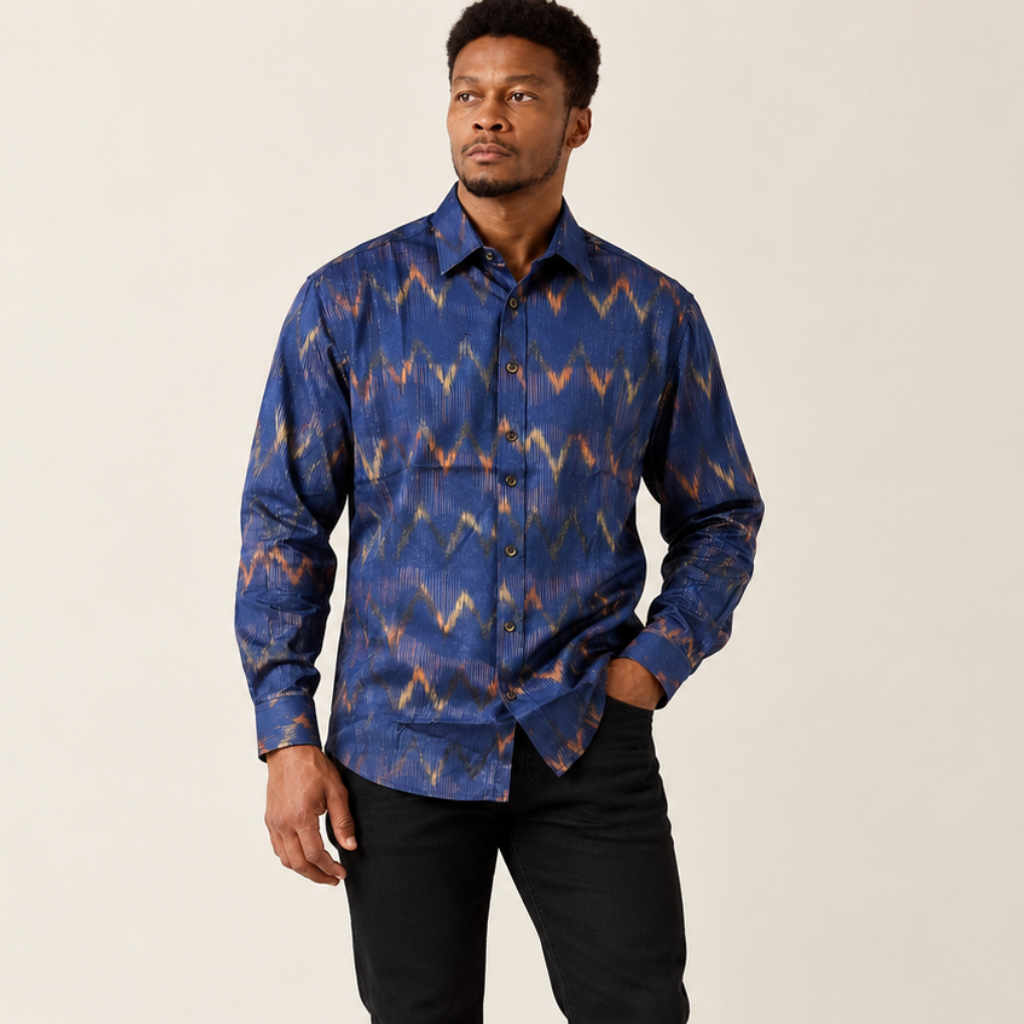 K-95 Pulse Navy Shirt