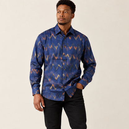 K-95 Pulse Navy Shirt