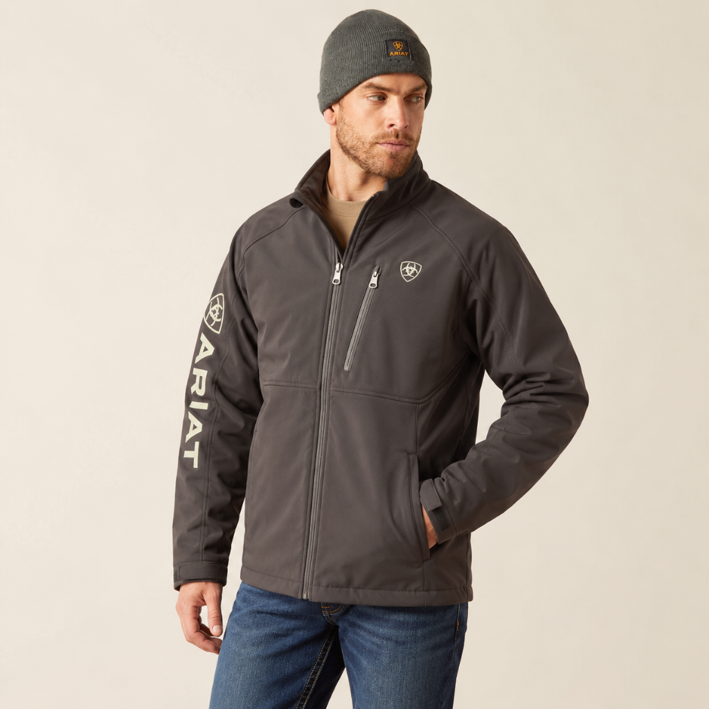 10043177 Coffee Softshell Jacket