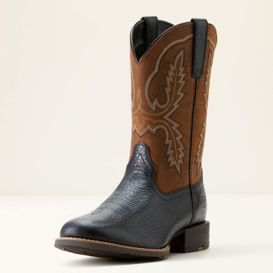 10053659 Sport Stratten W Toe Cowboy Boot Ariat