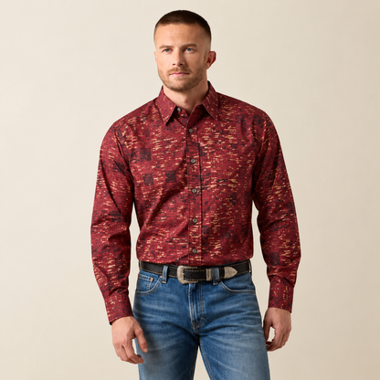 NK-2441 Crimson Shirt
