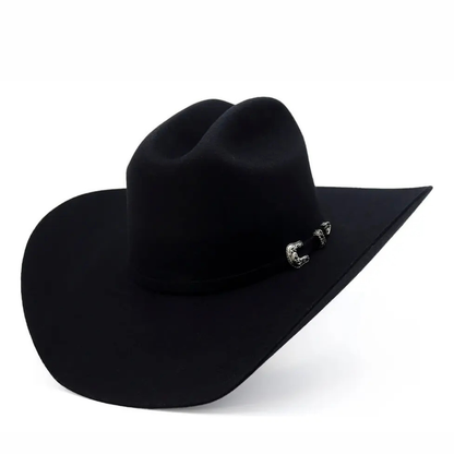 20X Roper Black Western Hat