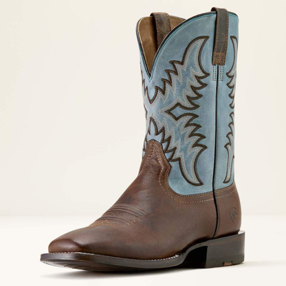 10064060 Cattle Creek Wide Square Toe Cowboy Boot Ariat