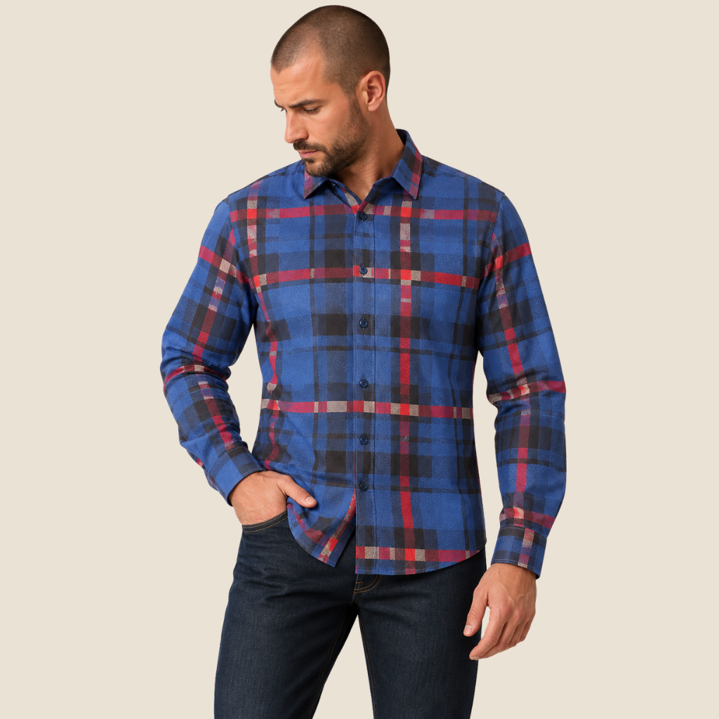 LAM0118 Heritage Navy Shirt