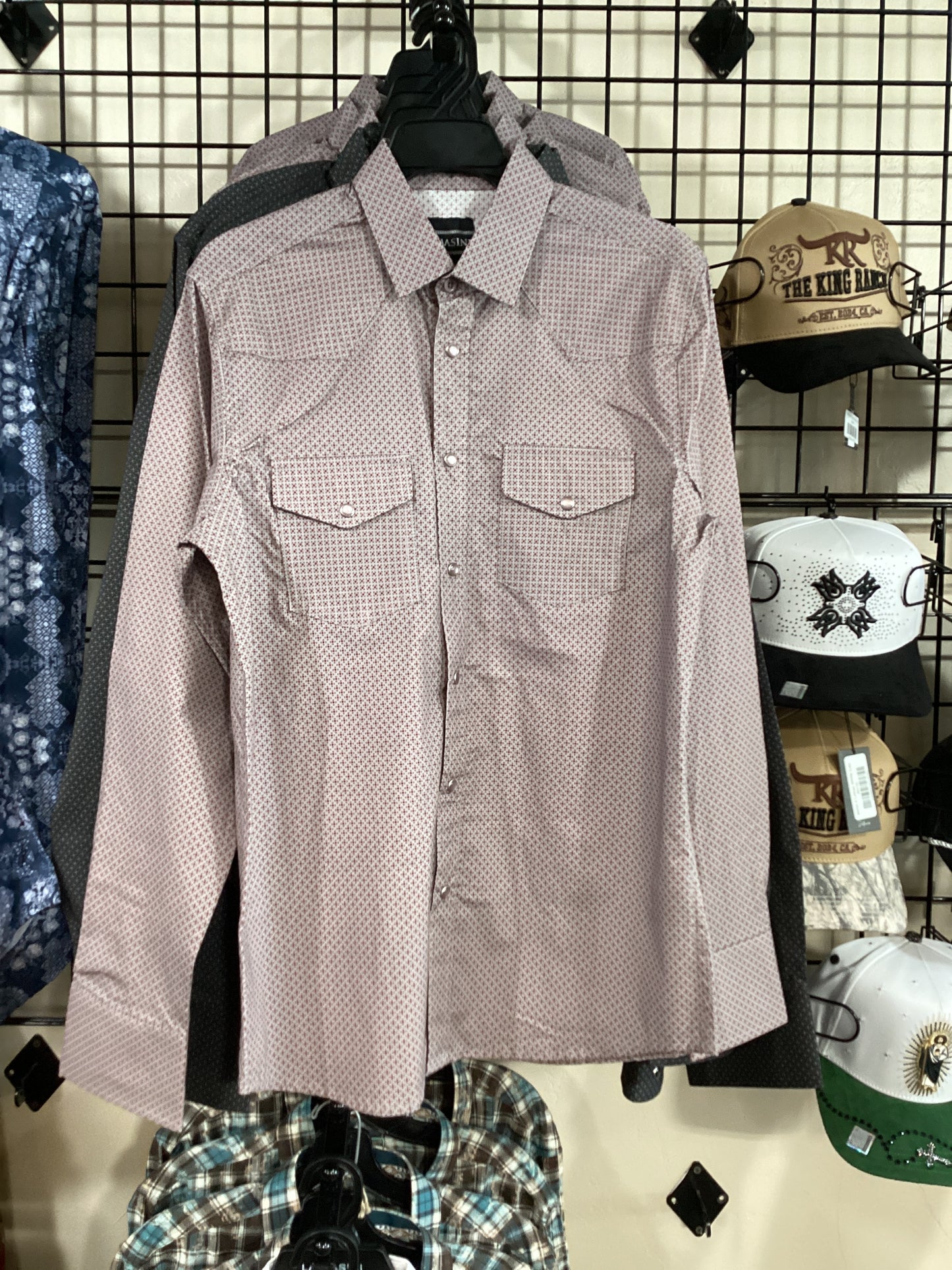 2748 LAM0116 Casual Long Sleeve Gray