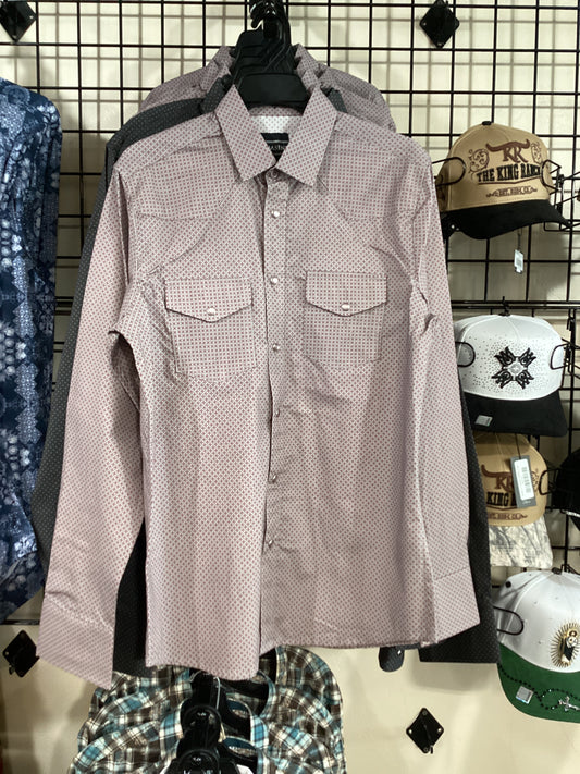 2748 LAM0116 Casual Long Sleeve Gray