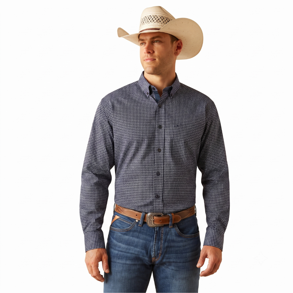 DCC-89 L/S 1022 Maximos Long Sleeve Shirt Navy Blue