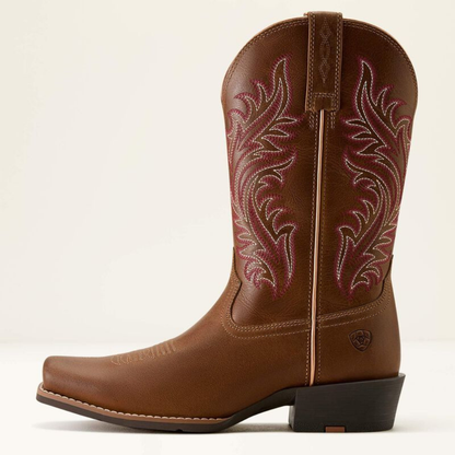 10064076 Round Up Narrow Cutter Toe Western Boot Ariat