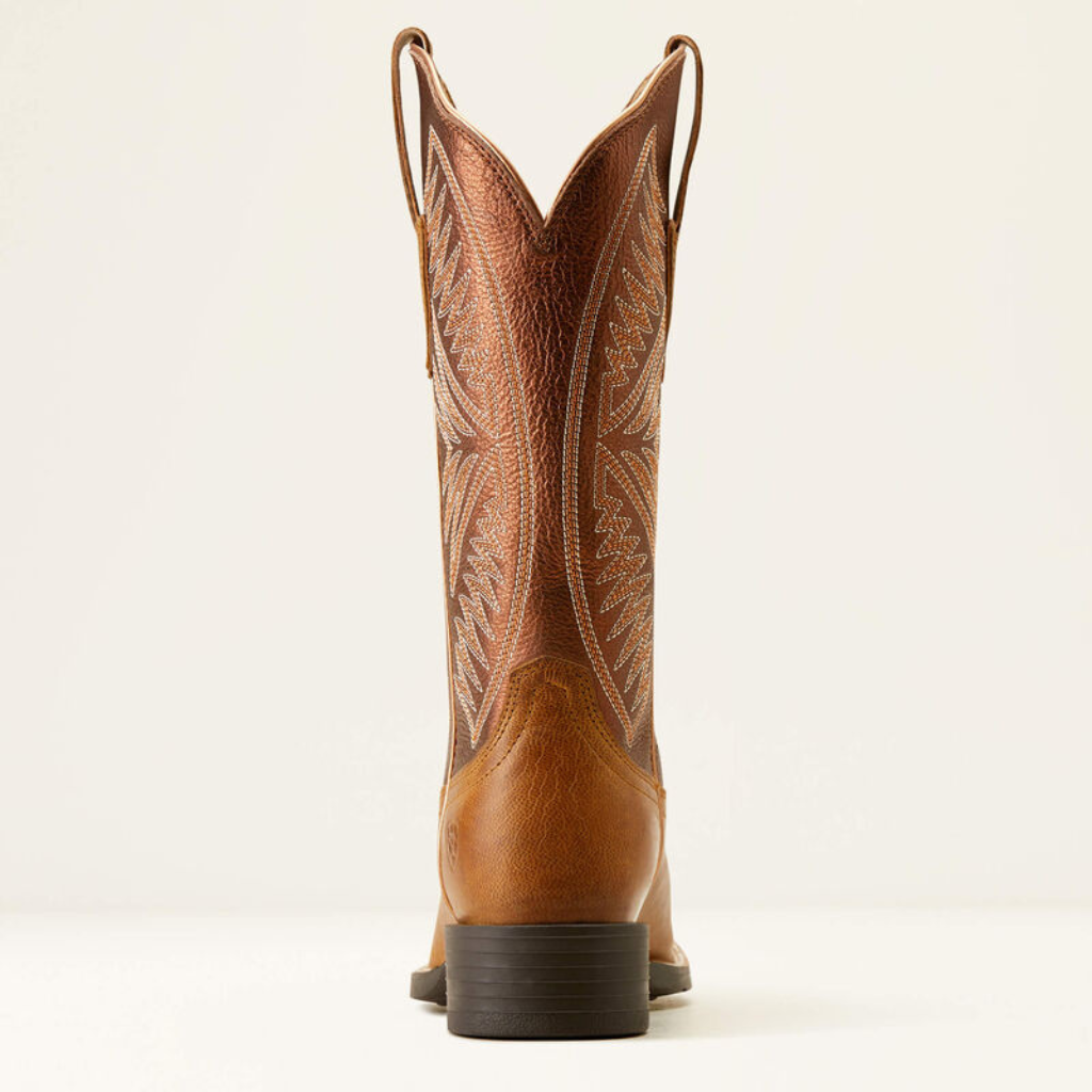 10051066 Round Up Ruidoso Wide Square Toe Western Boot Ariat