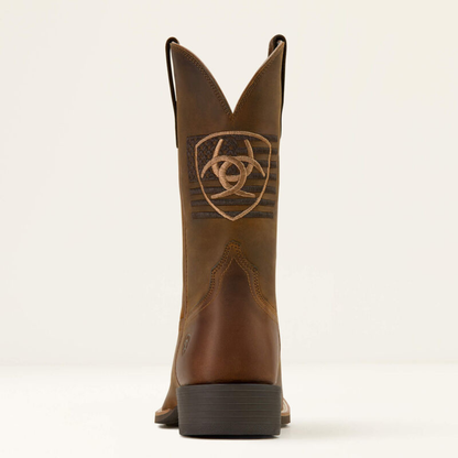 10061326 Sport Freedom Wide Square Toe Cowboy Boot Ariat