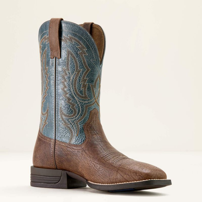 10064004 Steadfast Wide Square Toe Cowboy Boot