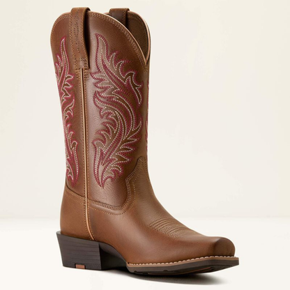 10064076 Round Up Narrow Cutter Toe Western Boot Ariat