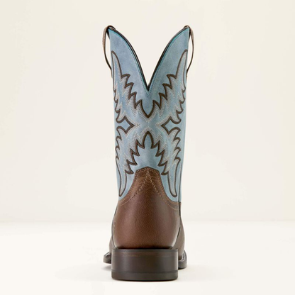 10064060 Cattle Creek Wide Square Toe Cowboy Boot Ariat