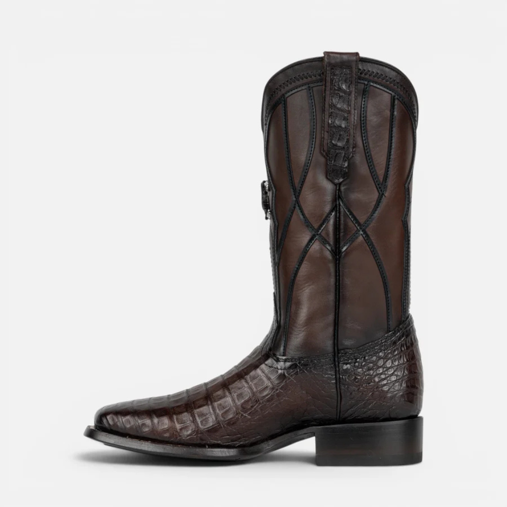 CC420 Chocolate Caiman Boots