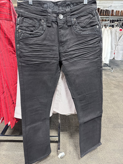 MT39501 Modern Boot Cut Stretch Black