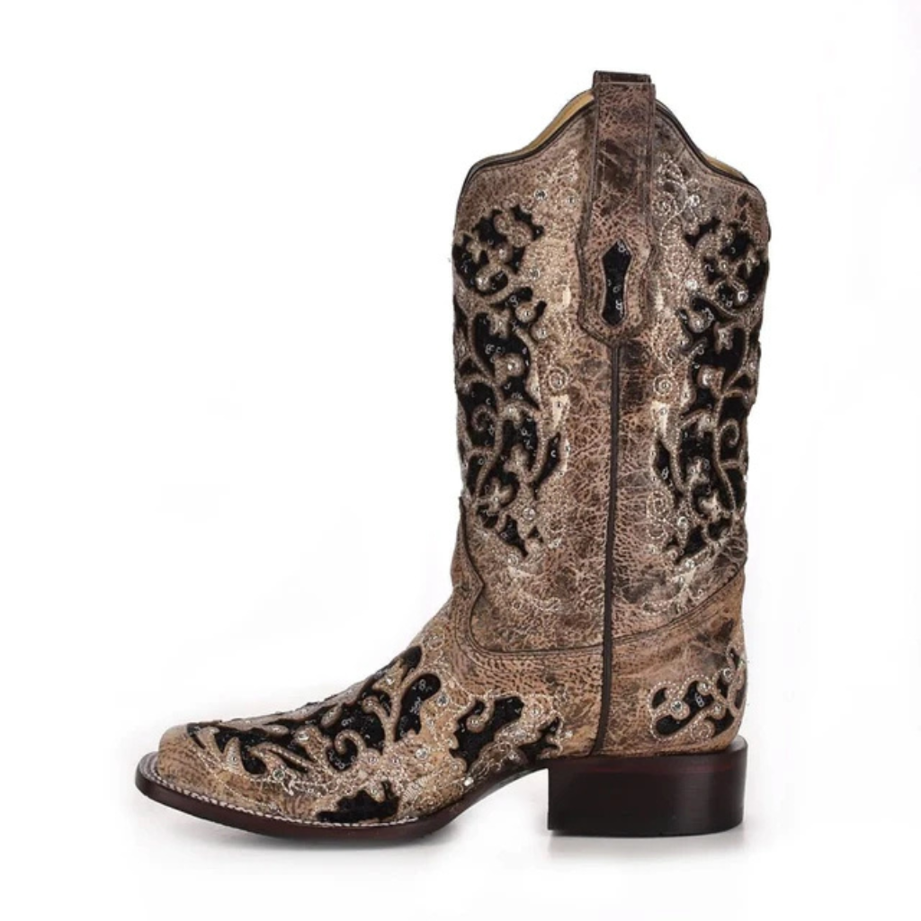 A5648 Flowered Boots