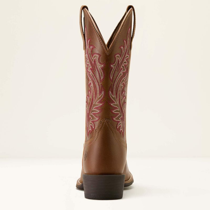 10064076 Round Up Narrow Cutter Toe Western Boot Ariat