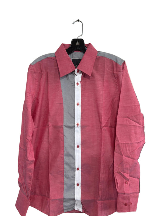 LJ336 Mens Long Sleeve Shirt Red