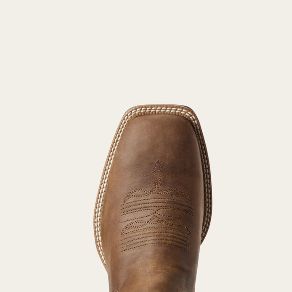 10031452 Booker Chelsea Wide Square Toe Western Boot Ariat
