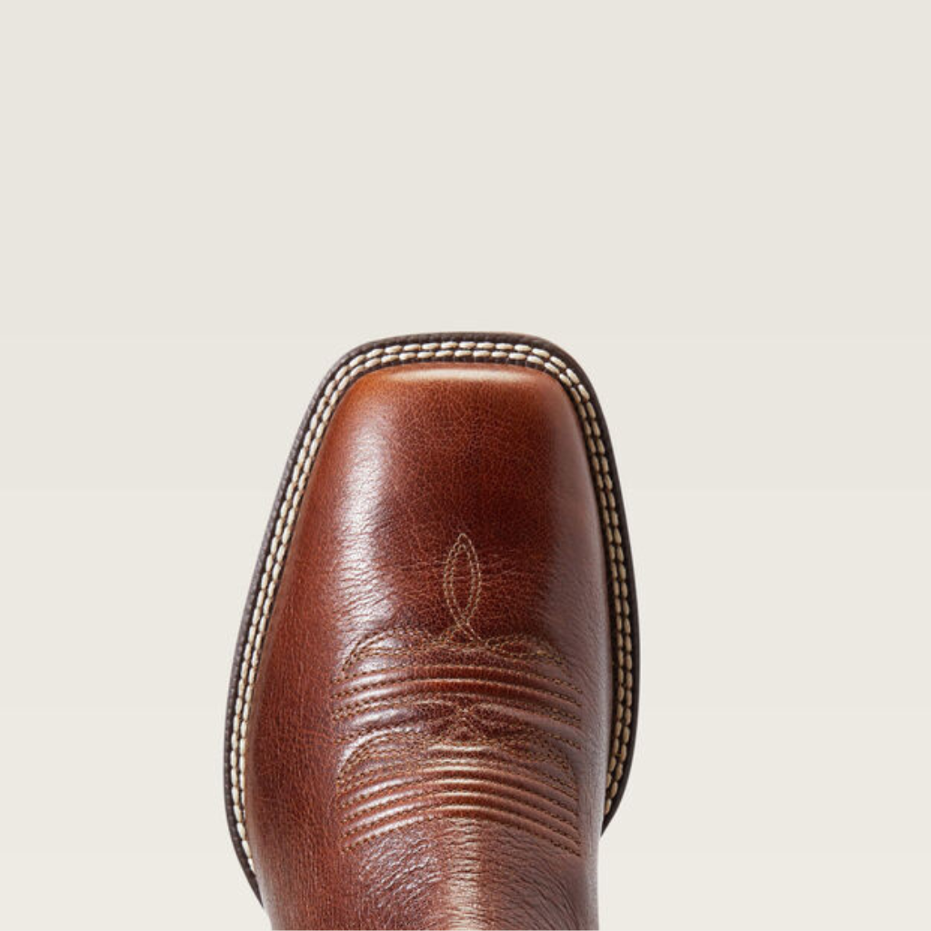 10040289 Booker Chelsea Wide Square Toe Western Boot Ariat