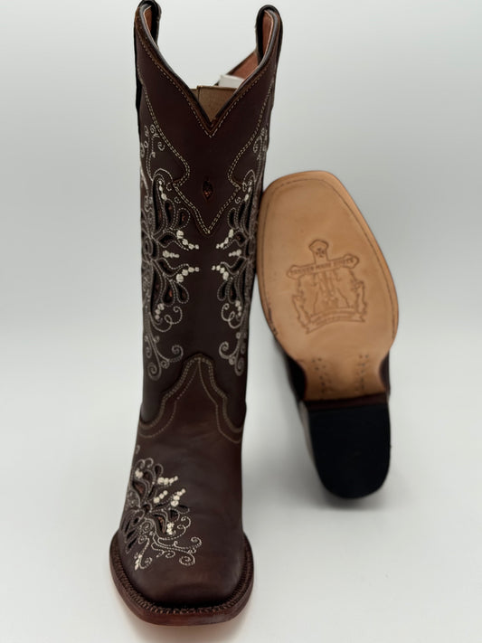 TML205059 CHOCO W/SHIMMER BROWN BUTTERFLY