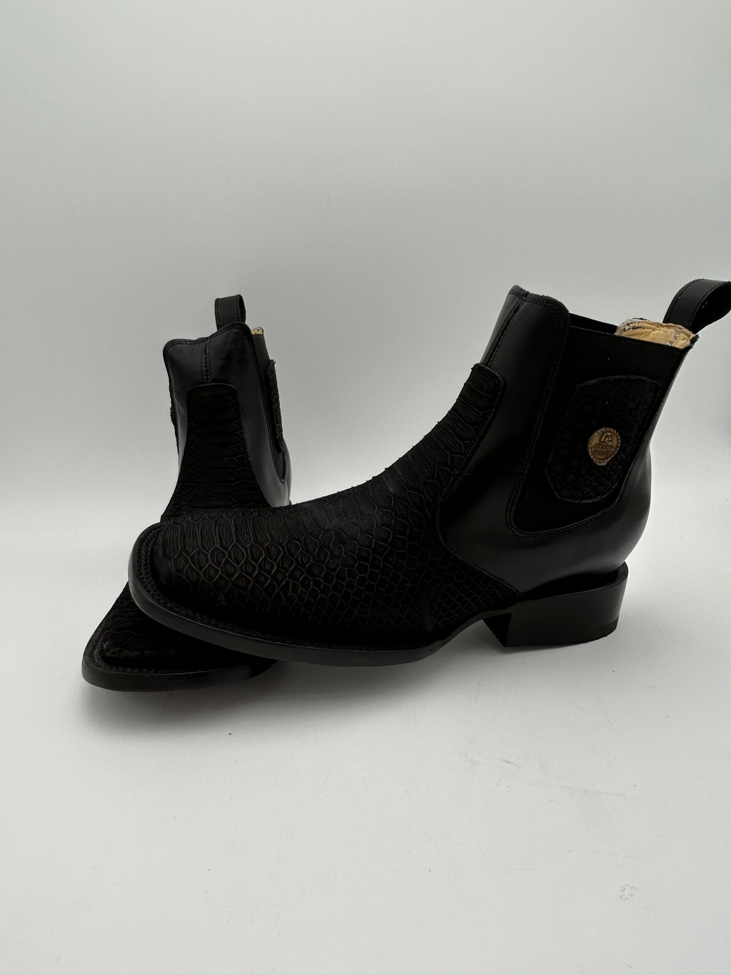 Diego’s Boots Python black Ankle Boot