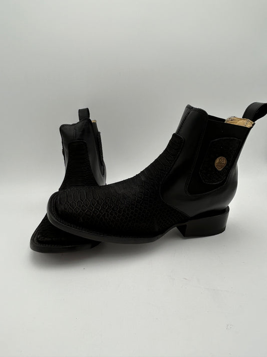 Diego’s Boots Python black Ankle Boot