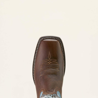 10064060 Cattle Creek Wide Square Toe Cowboy Boot Ariat