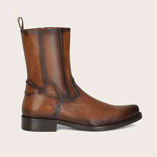 FC660 HONEY DEER ZIPPER CASUAL ANKLE BOOT