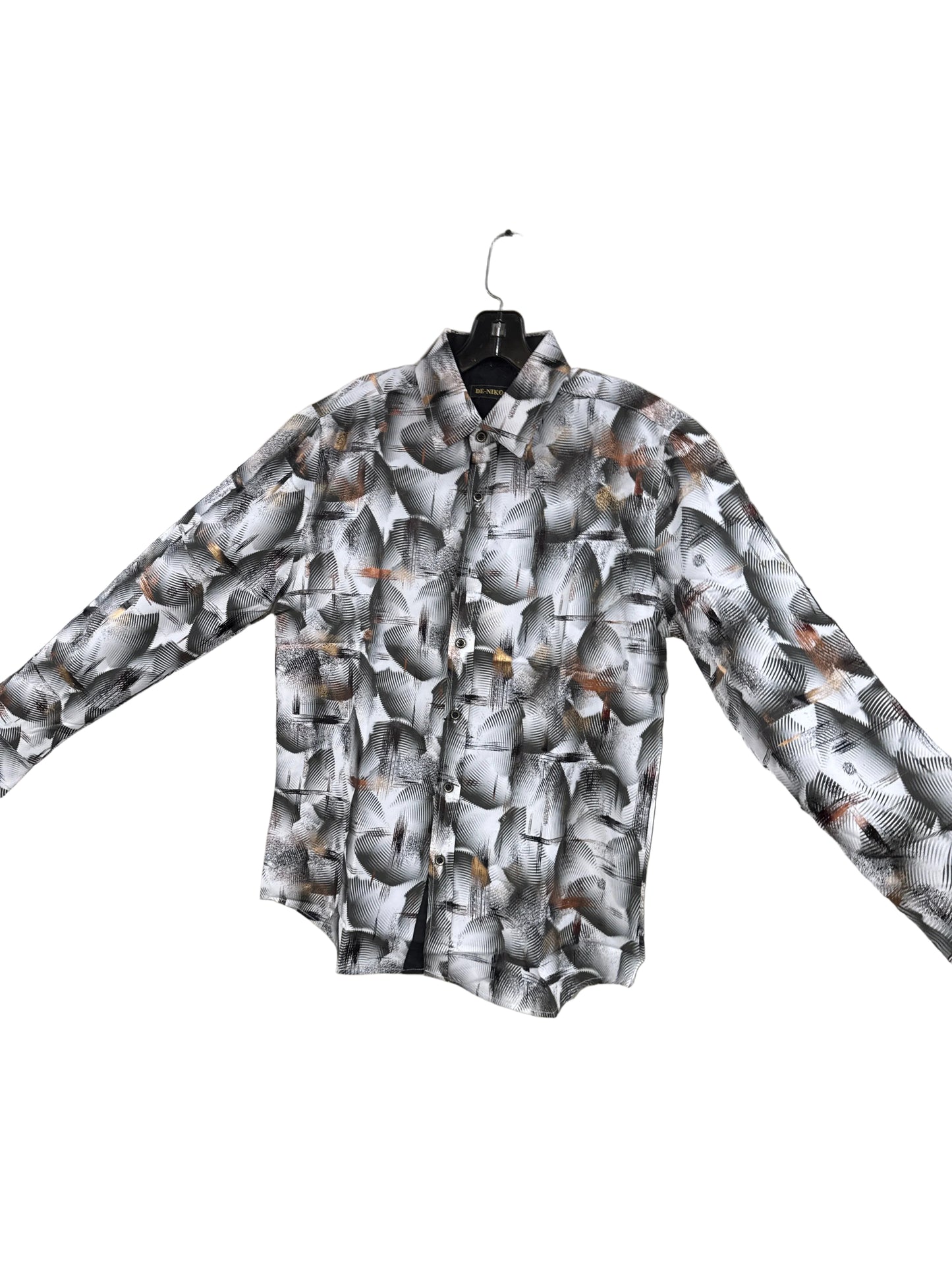3116 NK Stone Long Sleeve Shirt White