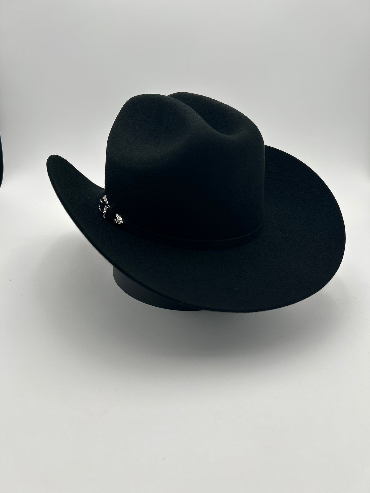 100X Wool Black Stone Hat