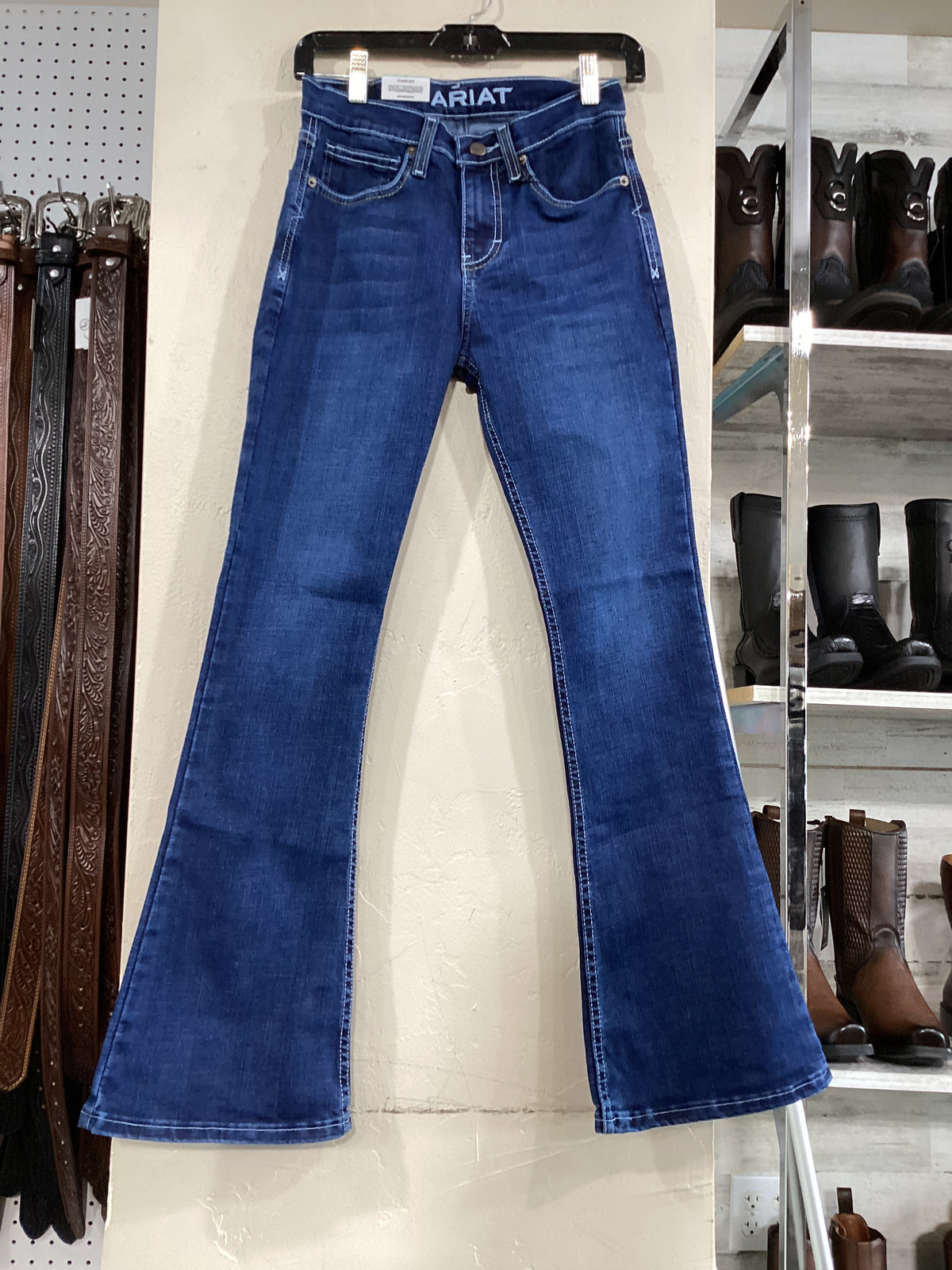 10025286 Mide Rise Bootcut Women's Jeans
