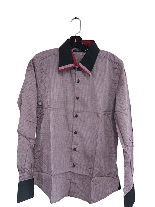 LJ303-L Mens Long Sleeve Shirt Red