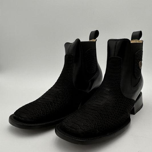 Diego’s Boots Python black Ankle Boot